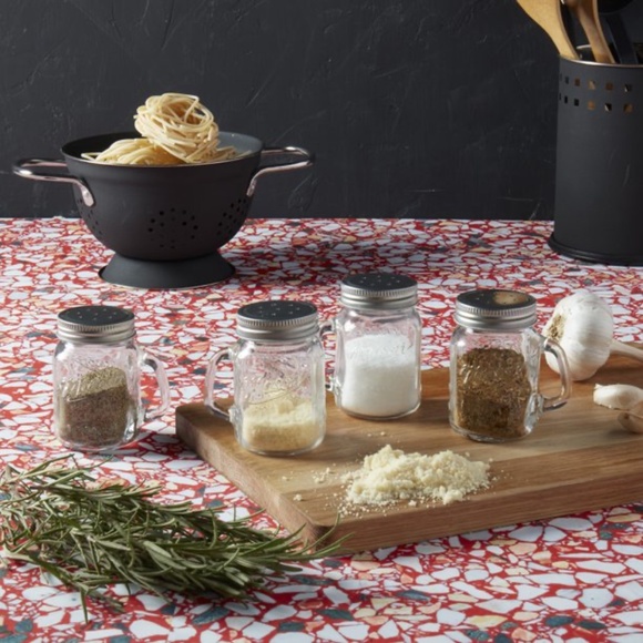 Mason Craft & More Salt and Pepper Shaker Set: Clear - 4 oz. - Picture 3 of 9